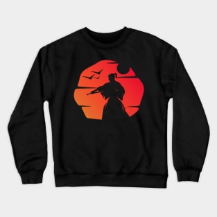 Sunset samurai Crewneck Sweatshirt